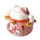 thumbnail image 4 of Lucky Cat Coin Bank, 4.5in Lucky Cat Saving Pot Cerámica Multiplicado Propósito para Oficina, 4 of 5