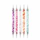 thumbnail image 1 of 5PCS Juego de Rotuladores de Doble Punta - Mango Acrílico, Punta de Metal, para Manicura, Rhinestone Picking, Nail Art, 1 of 8