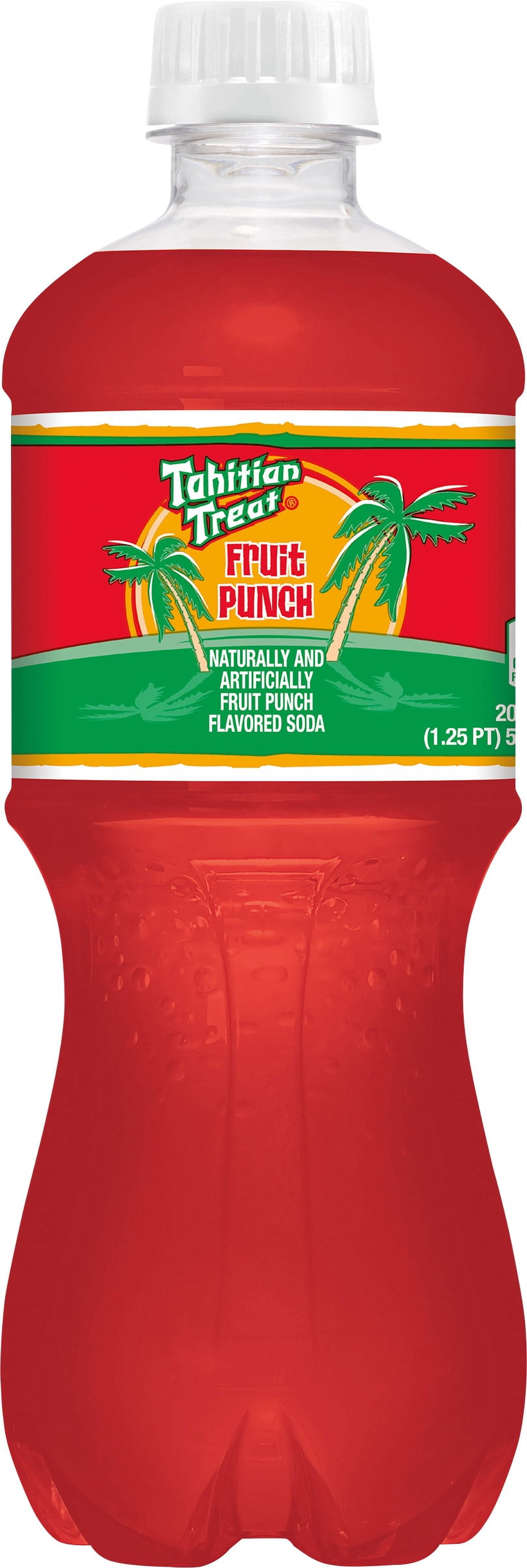 Tahitian Treat Caffeine-Free Fruit Punch Soda, 20 Fl. Oz.