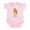 Petal Pink, variant on CafePress - Skater Chick Infant Bodysuit - Baby Light Bodysuit, Size Newborn - 24 Months
