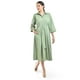 thumbnail image 5 of Vestido camisero con cinto Roman Fashion /Juvenil, 3827-p (Verde militar) verde CH, 5 of 5