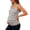 Black, variant on Summer Maternity Shirts Striped Ribbed Maternity Tank Sleeveless Casual Slim Fitted Pregnancy Tank Tops for Women