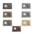 thumbnail image 4 of Jaritto Dining Table Placemats Vinyl Set of 4 Stain Resistant for Home Kitchen Restaurant Holiday Party Decor (Dark Brown), 4 of 4