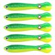 thumbnail image 3 of Pesca 5 uds locha luminosa 7cm 2g señuelos que se hunden cebo de pesca suave Artificial (D) Ehuebsd Para Estrenar, 3 of 7