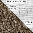 thumbnail image 3 of Koeckritz Rugs Soft & Cozy Brown 12'x18' Indoor Area Rug for Living Room or Bedroom, 3 of 7