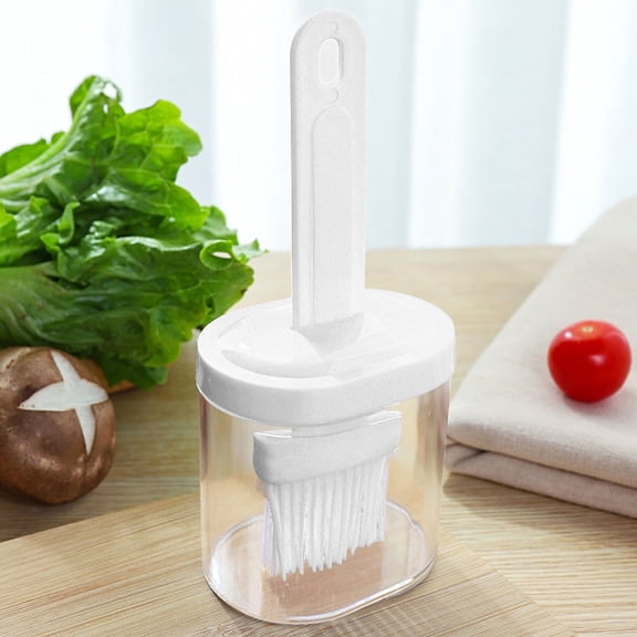 2pc Multicolor Silicone Oil Brush for BBQ and Sauce - Perfect for Easy and Mess-Free Cooking