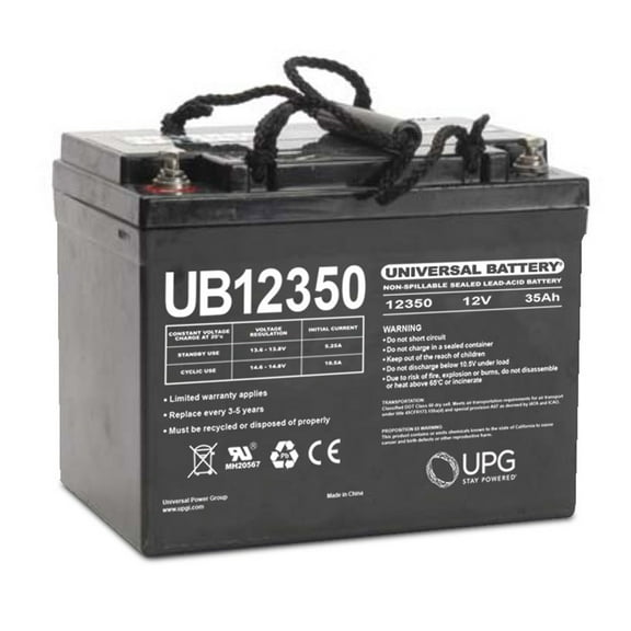 UB12350 12V 35AH SLA Internal Thread Battery For Victory 10 (3 Wheel) SC610