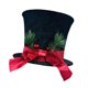 thumbnail image 1 of Adorno de escritorio con forma de sombrero para la punta del de Navidad, decoración navideña de con lazo para cafetería, , an, 1 of 7