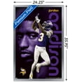 thumbnail image 3 of NFL Minnesota Vikings - Jordan Addison 24 Wall Poster, 22.375" x 34" Framed, 3 of 4
