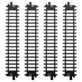 thumbnail image 1 of 4 piezas de accesorios de vías de tren de juguete para niños. Modelos de vías de ferrocarril de montaje flexible que mejoran la creatividad y la imaginación. Mejoran la coordinación mano-ojo., 1 of 6