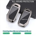 thumbnail image 3 of Key Fob Cover Compatible with Kia Forte Telluride K6 Seltos NIRO Sportage Stinger Keychain Case Holder Protector,4-BTN-Remote-Start, 3 of 6