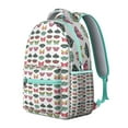 thumbnail image 2 of "Cute Butterfly Design Backpack - Roomy School Bag with 15 Inch Laptop Pocket, Water-Resistant Material, Fashionable Bookbag for College Women Students", 2 of 6