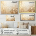 thumbnail image 4 of Designart "Abstract Tale Of Wine Sediments I" Abstract Floater Framed Wall Art Living Room, 4 of 5