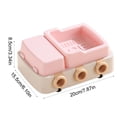 thumbnail image 3 of Moldes de silicona para paletas heladas con forma de coche para niños: molde de silicona de grado alimenticio para paletas heladas caseras, bandeja para cubitos de hielo con forma de animal co, 3 of 6