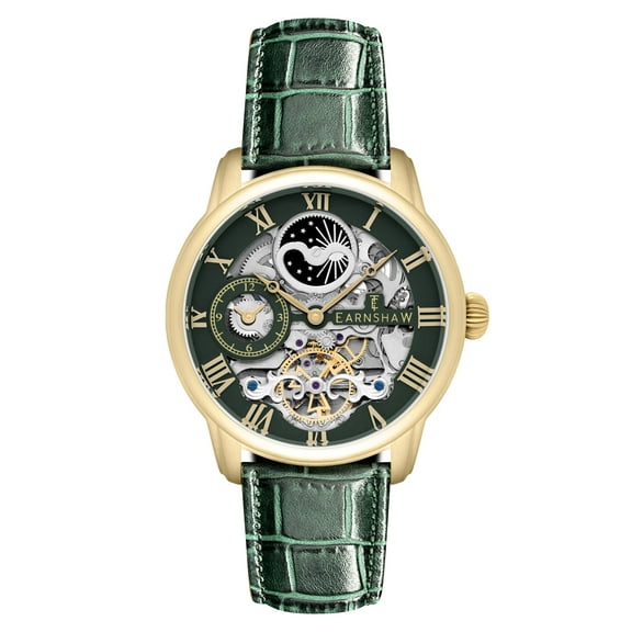 Thomas Earnshaw Heritage Longitude Stainless Steel 44mm Automatic Wristwatch