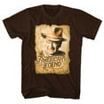 thumbnail image 1 of John Wayne Legend Dark Brown Adult T-Shirt, 1 of 2