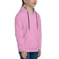 thumbnail image 3 of Lsque Pink Patten Youth Hoodie Sweatshirt Pullover with Kangaroo Pocket Boys and Girls Hoodie Warm Hoodie for Kids-Large, 3 of 6