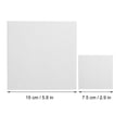 thumbnail image 5 of unbranded  6 Pcs Painting - Blank Oil Canvas with Border Board Reliable, 5 of 8
