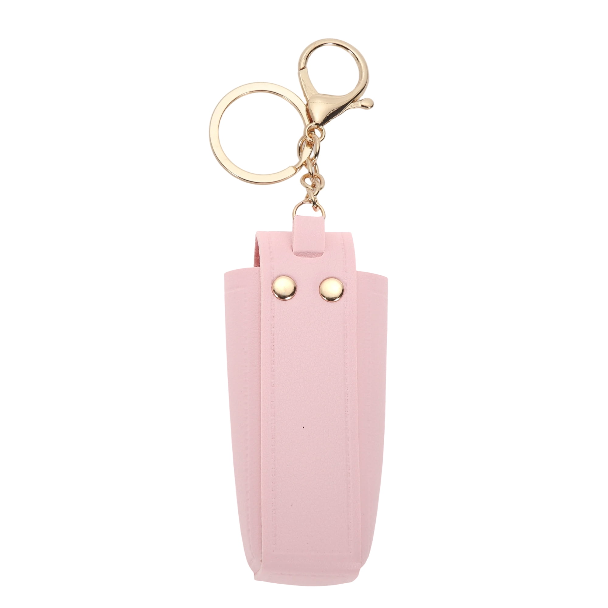 Unique Bargains Colorful Lipstick Bag Handbag Charms Keychains 1 Piece Pink