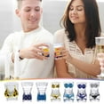 thumbnail image 6 of Novelty Bikini-Themed Beer Mugs Set 500ml, Thickened Glass Cups for Bar Decor Themed Parties & Adult Beverage Serving, 6 of 6