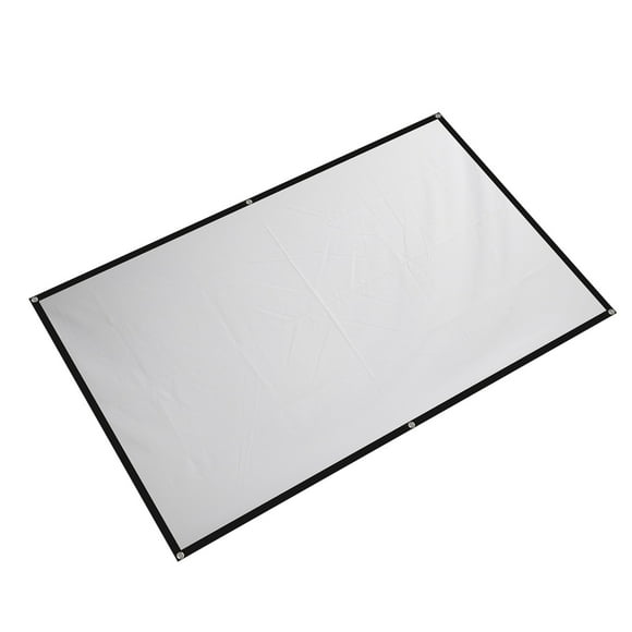 Écran de Projection Portable pour l'Extérieur, Écran de Film 4K HD 16:9 avec Sac de Transport, Pliable et Anti-Pli, pour Film de Cinéma Maison Intérieur et Extérieur, Fête Nocturne, Camping