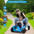 thumbnail image 4 of 24V 4-Wheel Electric Ride On Car for Kids, 2 Seater w/ Dual 120W Motors, Parent Remote Control & 2 Drive Modes, 200 Lbs Capacity, LED Lights, Music, USB & Storage Box, 4 of 6
