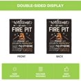 thumbnail image 6 of Welcome To Our Fire Pit Camping Garden Flag 12 x 18 Inch Double Sided, RV Campsite Campfire Camper Yard Outdoor Decoration, 6 of 6
