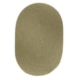 thumbnail image 1 of Rhody S111R096X096 Tapis Solide 8' Laine Ronde Tapis Mousse Vert, 1 of 1