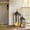 Brass, variant on Nuptio Brass Gold Large Outdoor Lanterns for Porch Patio,Tall Floor Lantern Decorative Indoor Outdoor Firplace Front Porch Decor, 17" & 23" Set of 2 ,No Glass M+L