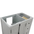 thumbnail image 4 of Plantation 36" Single Solid Wood Vanity with Left Door in Gray Ash, 4 of 8