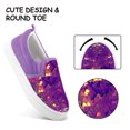 thumbnail image 5 of Bocca Kid's Slip on Sneakers A1-Purple Girls Canvas Walking Shoes Size 12, 5 of 8