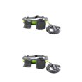 thumbnail image 4 of relayinert Bande Réfléchissante Confortable Porter Jogging Robuste et Durable Conduit Large ggray 144cm 2Set, 4 of 6