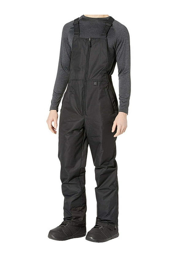 Womens Snow Bibs Waterproof Insulated Bib Overalls One-Piece Ski Bibs Pants with Pockets