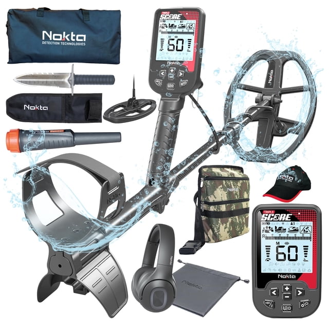 Detector de metales NOKTA Triple Score PRO Pack para adultos