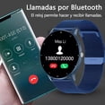 thumbnail image 2 of ChiBear Smartwatch Deportivo Impermeable Con Bluetooth Y Llamadas Caja, Correa y Bisel Azul, 2 of 8