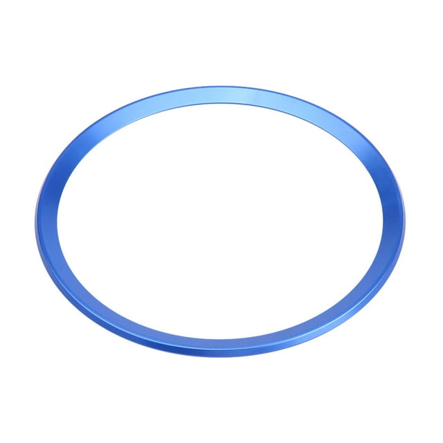 Steering Wheel Cover,Aluminum Alloy Car Steering Steering Wheel Cover Trim Steering Wheel Ring Trim Streamlined Design