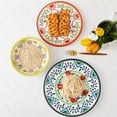 thumbnail image 4 of Service for 4 Melamine Plates and Bowls Set, Unbreakable Dishes Dinnerware Set, Great for RVs, Camping,   and Dishwasher Safe, 4 of 6