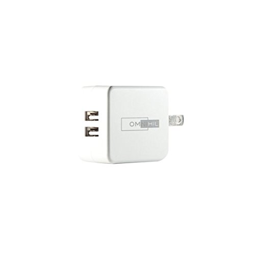 OMNIHIL 2-Port USB Car and Wall Charger for D-Link DCS-8200LH DCS 8200LH HD 180-Degree Wi-Fi Camera - image 3 of 4
