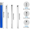 thumbnail image 4 of TFixol Carbide Wood Lathe Tools, Woodturning Tools Wood Lathe Turning Tool Set, with Round/Square/Diamond Insert and Interchangeable Aluminum Alloy Grip Handle, 4 of 7