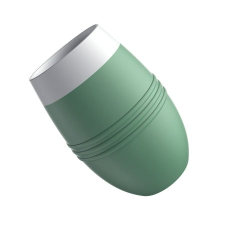 

Silicone Office Cooler Mug Coffee Cup Unique Double-layer Cooling Design for Outdoor Camping Barbecue Avocado Green