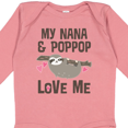 thumbnail image 4 of Inktastic Nana and PopPop Love Me Girls Long Sleeve Baby Bodysuit, 4 of 5