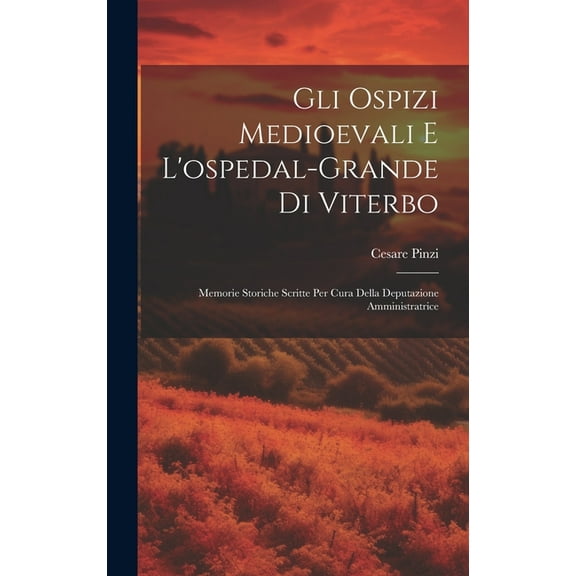 Gli Ospizi Medioevali E L'ospedal-grande Di Viterbo : Memorie Storiche Scritte Per Cura Della Deputazione Amministratrice (Hardcover)