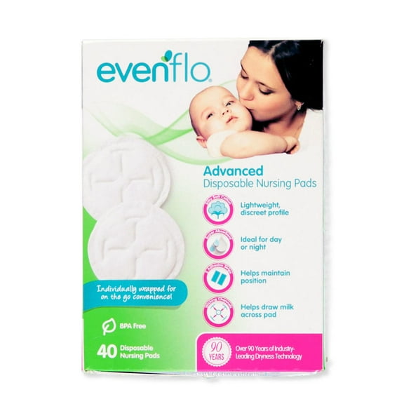 Evenflo 40-Pack Advanced Disposable Nursing Pads