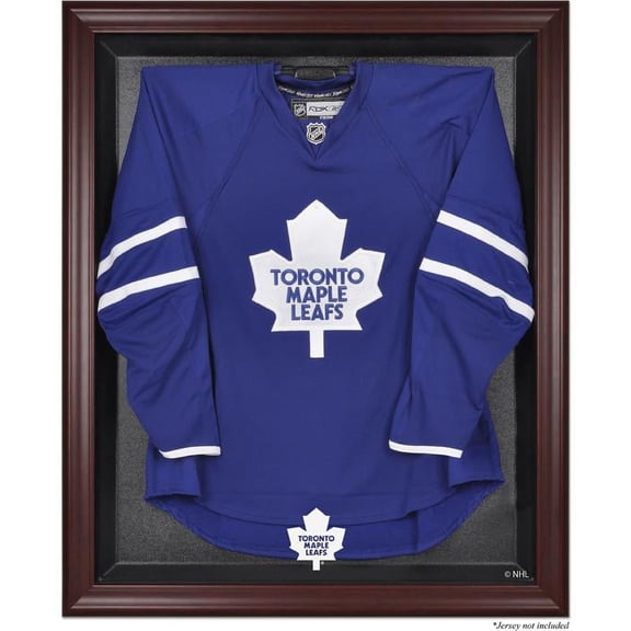 Mounted Memories NHL Jersey Display Case - Toronto Maple Leafs - Mahogany