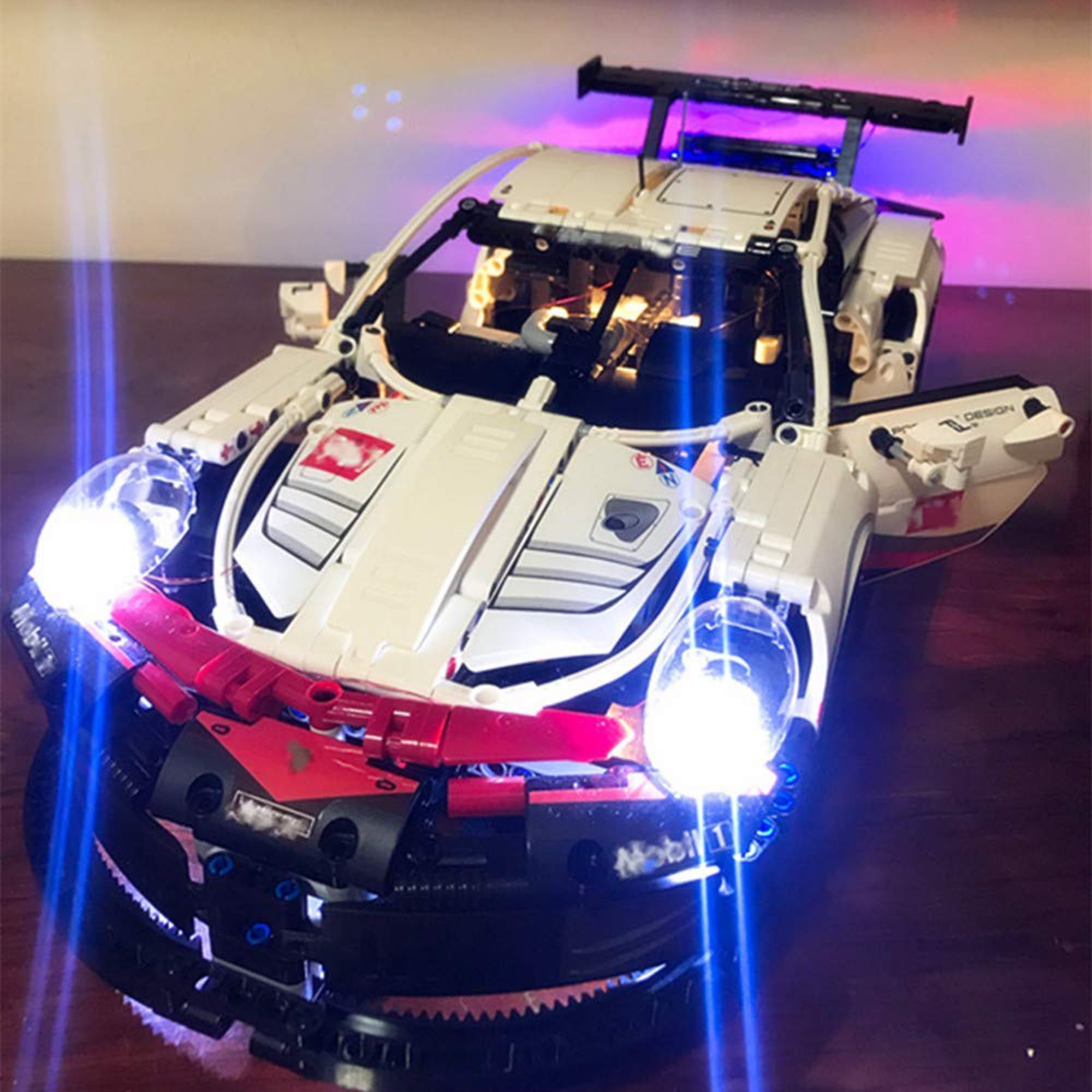 lego porsche 911 rsr light kit