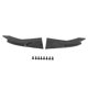 thumbnail image 1 of Rear Spoiler Bumper Lip Diffuser Splitter Canard Protector Carbon Fiber Style Side Skirt Universal Body Kit for Cars, 1 of 5