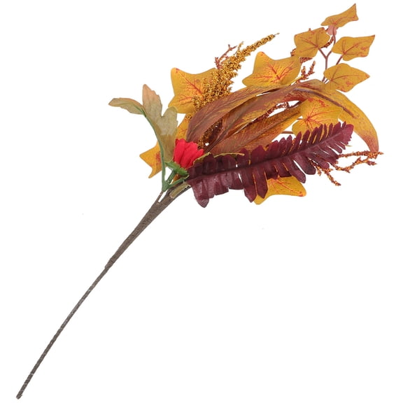 TABLZONE Tsgiving Fall Maple Tree Decor Purple Plastic 1Pcs