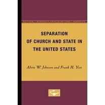Separation of Church and State in the United States, (Paperback)