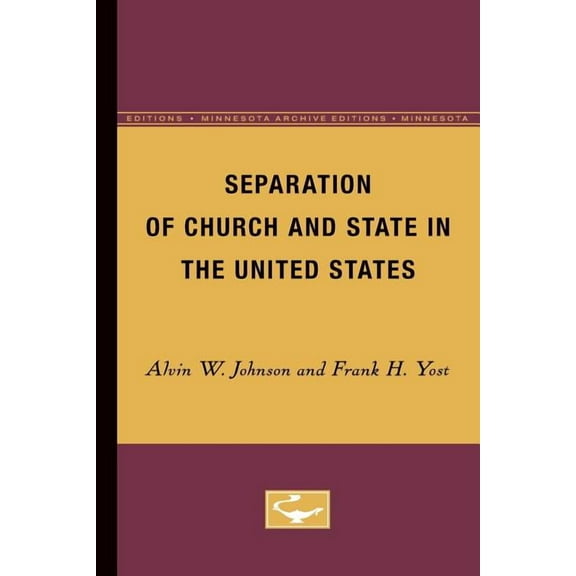 Separation of Church and State in the United States, (Paperback)