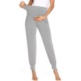 thumbnail image 4 of Pantalon de Maternité pour Femmes, Grossesse, Détente, Yoga, Pyjama, Pantalon Jogger avec Poches, 4 of 7